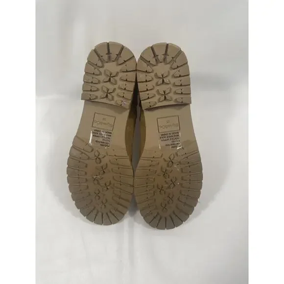 Style & Co Fleurrrf Boots Women's SZ 7.5 M Brown Faux Suede Sherpa Lined Winter - Picture 5 of 6